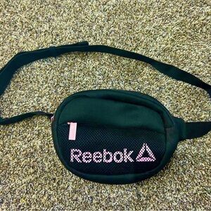 Reebok Black and Pink Fanny Belt Bag